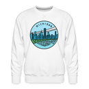 Premium Michigan Sweatshirt - Men's Sweatshirt - white