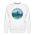 Premium Michigan Sweatshirt - Men's Sweatshirt - white