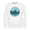 Premium Michigan Sweatshirt - Men's Sweatshirt - white