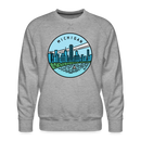 Premium Michigan Sweatshirt - Men's Sweatshirt - heather grey