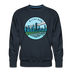 Premium Michigan Sweatshirt - Men's Sweatshirt - navy