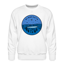 Premium Minnesota Sweatshirt - Men's Sweatshirt - white