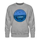 Premium Minnesota Sweatshirt - Men's Sweatshirt - heather grey