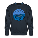 Premium Minnesota Sweatshirt - Men's Sweatshirt - navy