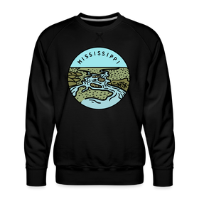 Premium Mississippi Sweatshirt - Men's Sweatshirt - black