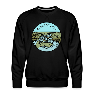 Premium Mississippi Sweatshirt - Men's Sweatshirt - black