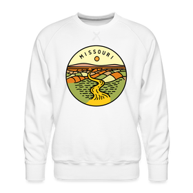 Premium Missouri Sweatshirt - Men's Sweatshirt - white