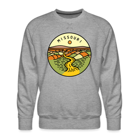 Premium Missouri Sweatshirt - Men's Sweatshirt - heather grey
