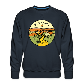 Premium Missouri Sweatshirt - Men's Sweatshirt - navy
