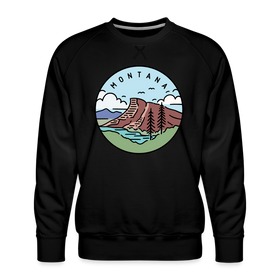Premium Montana Sweatshirt - Men's Sweatshirt - black