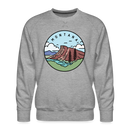 Premium Montana Sweatshirt - Men's Sweatshirt - heather grey
