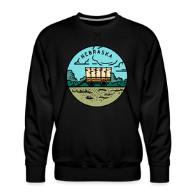 Premium Nebraska Sweatshirt - Men's Sweatshirt - black