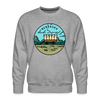 Premium Nebraska Sweatshirt - Men's Sweatshirt - heather grey