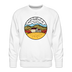Premium New Hampshire Sweatshirt - Men's Sweatshirt - white