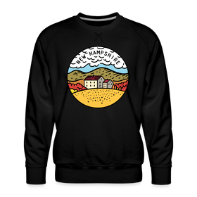 Premium New Hampshire Sweatshirt - Men's Sweatshirt - black