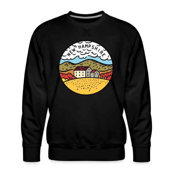 Premium New Hampshire Sweatshirt - Men's Sweatshirt - black