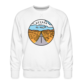 Premium Nevada Sweatshirt - Men's Sweatshirt - white