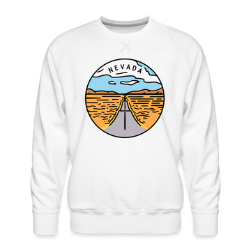 Premium Nevada Sweatshirt - Men's Sweatshirt - white