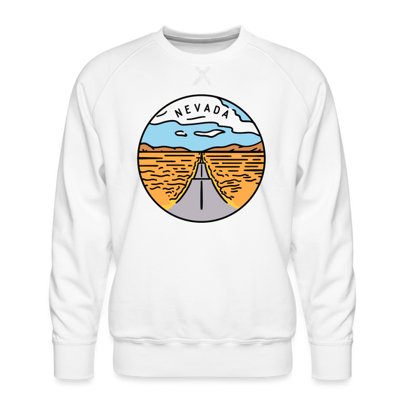 Premium Nevada Sweatshirt - Men's Sweatshirt - white