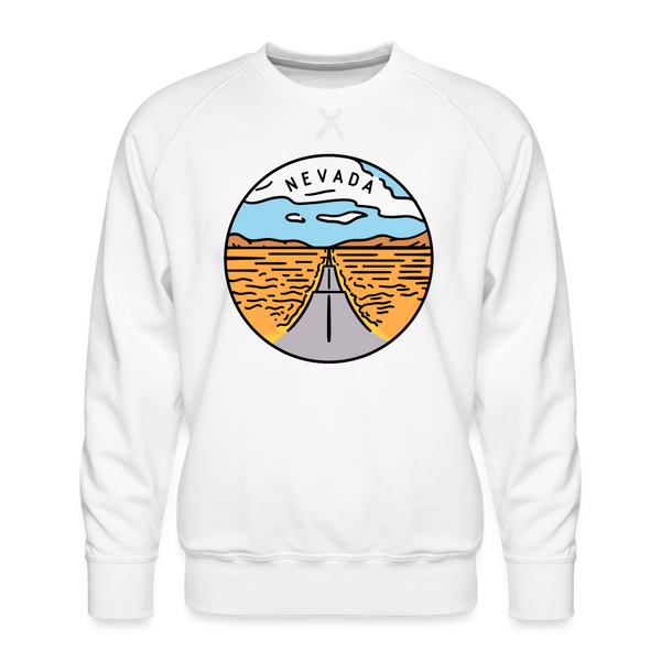 Premium Nevada Sweatshirt - Men's Sweatshirt - white