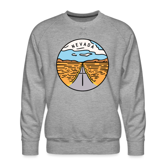 Premium Nevada Sweatshirt - Men's Sweatshirt - heather grey