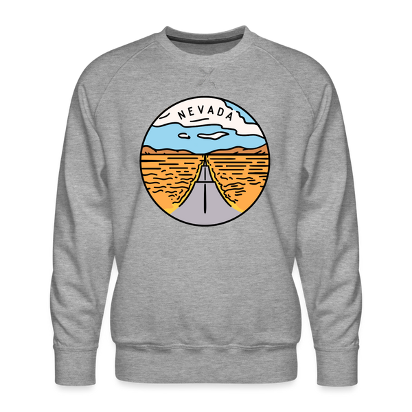 Premium Nevada Sweatshirt - Men's Sweatshirt - heather grey