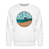 Premium New Jersey Sweatshirt - Men's Sweatshirt - white