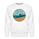 Premium New Jersey Sweatshirt - Men's Sweatshirt - white