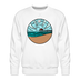 Premium New Jersey Sweatshirt - Men's Sweatshirt - white