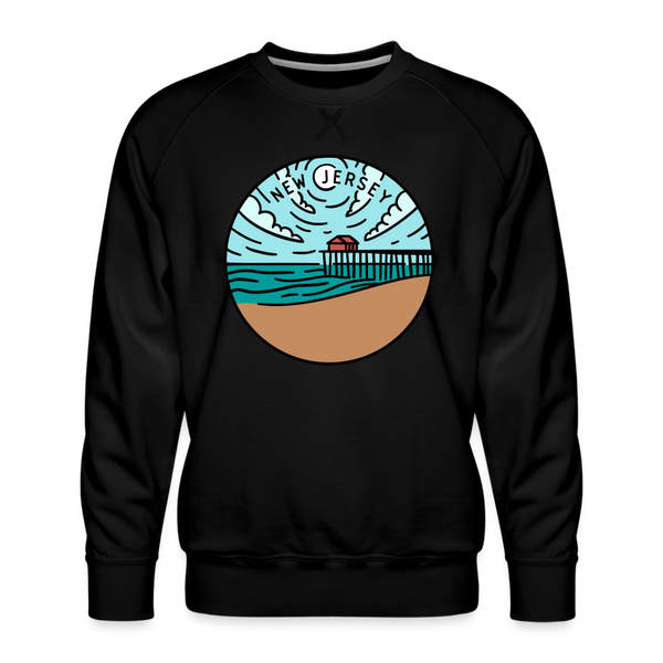 Premium New Jersey Sweatshirt - Men's Sweatshirt - black
