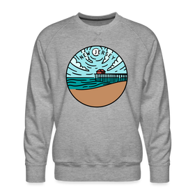 Premium New Jersey Sweatshirt - Men's Sweatshirt - heather grey