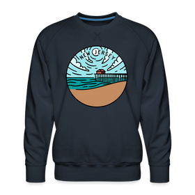 Premium New Jersey Sweatshirt - Men's Sweatshirt - navy