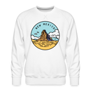 Premium New Mexico Sweatshirt - Men's Sweatshirt - white