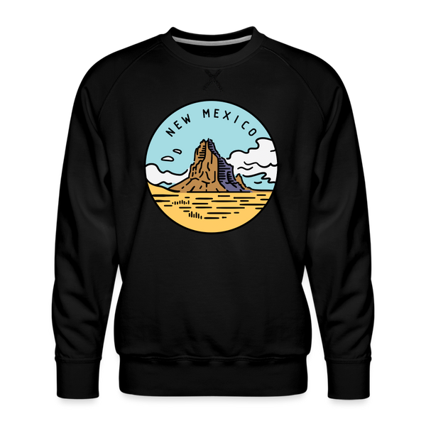 Premium New Mexico Sweatshirt - Men's Sweatshirt - black