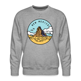 Premium New Mexico Sweatshirt - Men's Sweatshirt - heather grey