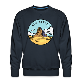Premium New Mexico Sweatshirt - Men's Sweatshirt - navy