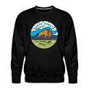 Premium North Dakota Sweatshirt - Men's Sweatshirt - black