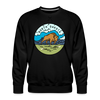 Premium North Dakota Sweatshirt - Men's Sweatshirt - black