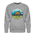 Premium North Dakota Sweatshirt - Men's Sweatshirt - heather grey