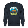 Premium North Dakota Sweatshirt - Men's Sweatshirt - navy