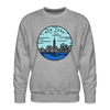 Premium New York Sweatshirt - Men's Sweatshirt - heather grey