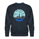 Premium New York Sweatshirt - Men's Sweatshirt - navy
