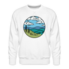 Premium North Carolina Sweatshirt - Men's Sweatshirt - white
