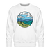Premium North Carolina Sweatshirt - Men's Sweatshirt - white