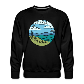 Premium North Carolina Sweatshirt - Men's Sweatshirt - black