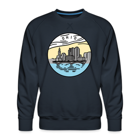 Premium Ohio Sweatshirt - Men's Sweatshirt - navy