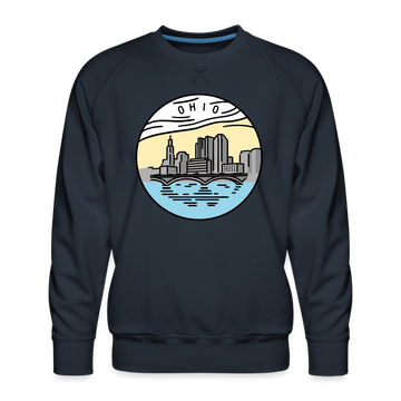 Premium Ohio Sweatshirt - Men's Sweatshirt - navy