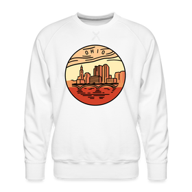 Premium Ohio Sweatshirt - Men's Sweatshirt - white