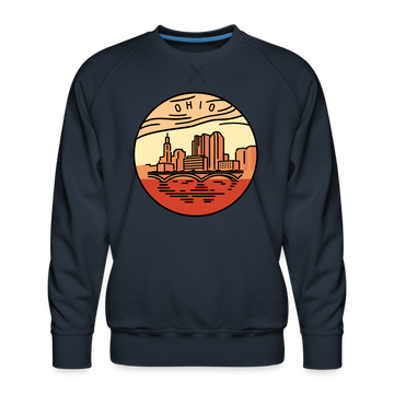Premium Ohio Sweatshirt - Men's Sweatshirt - navy