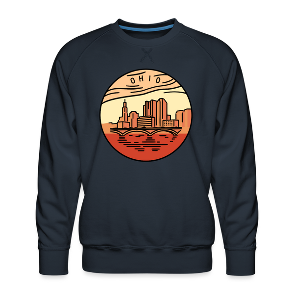 Premium Ohio Sweatshirt - Men's Sweatshirt - navy
